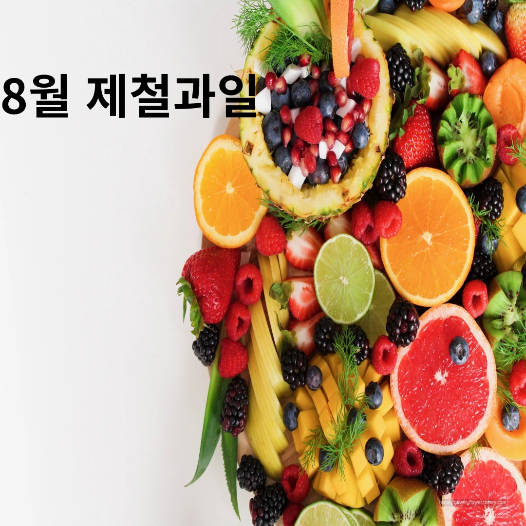 8월-제철-과일