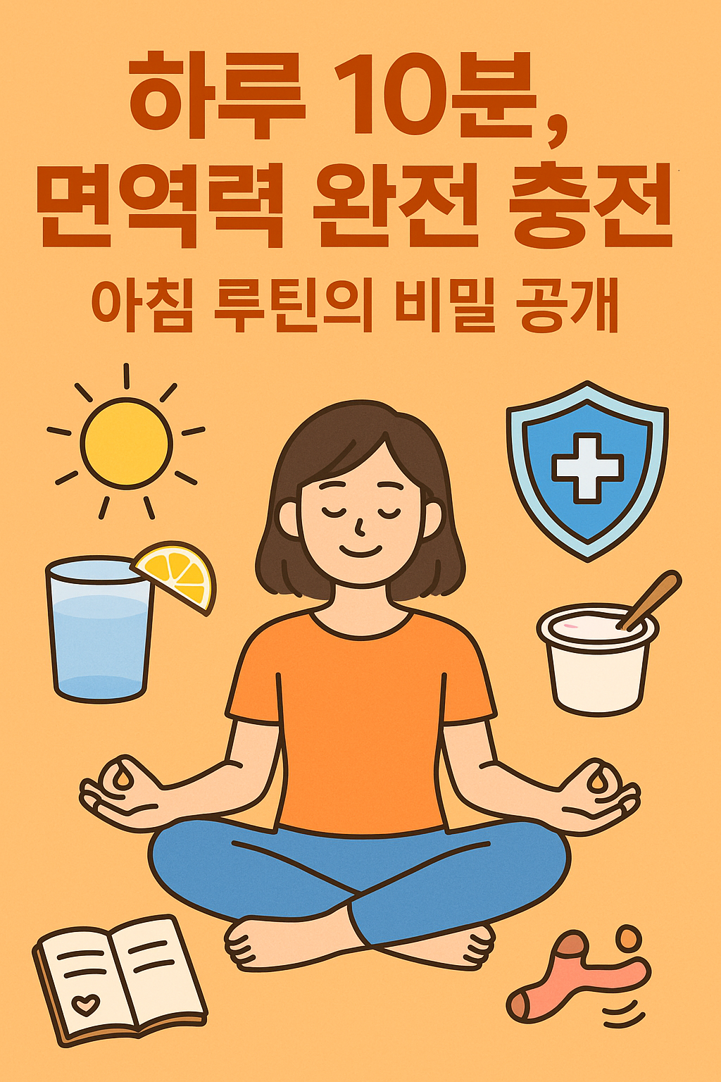매일 아침 10분으로 면역력 챙기는 방법