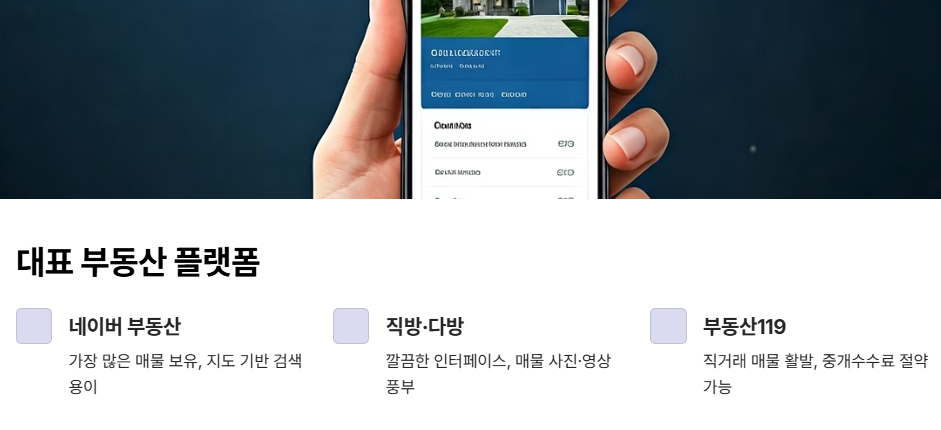 경기도 대표 부동산 플랫폼