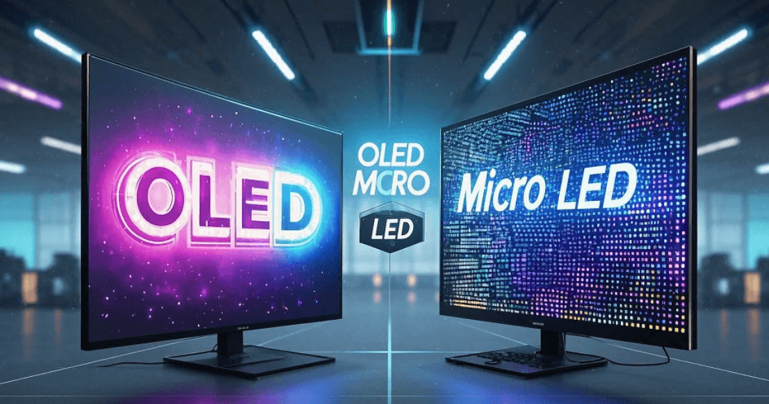 OLED와 MicroLED의 차이점 및 미래 전망