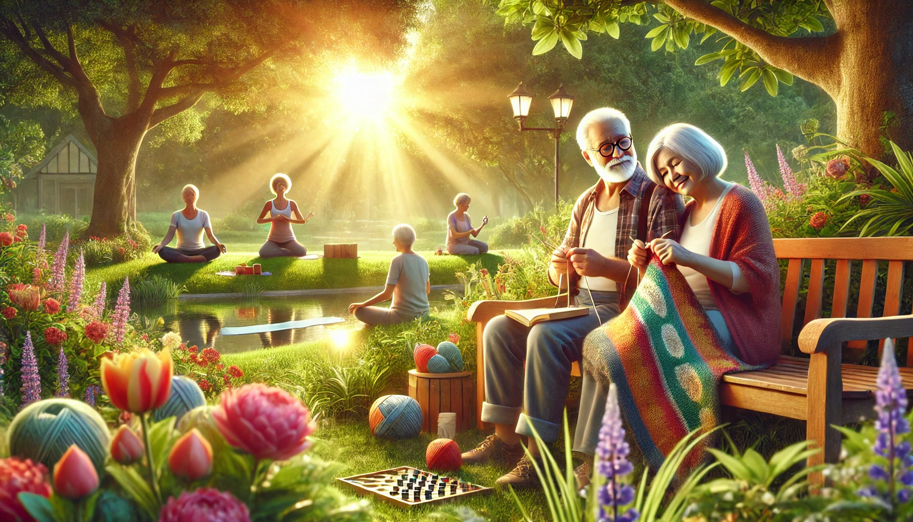 노년의 삶 관련 사진