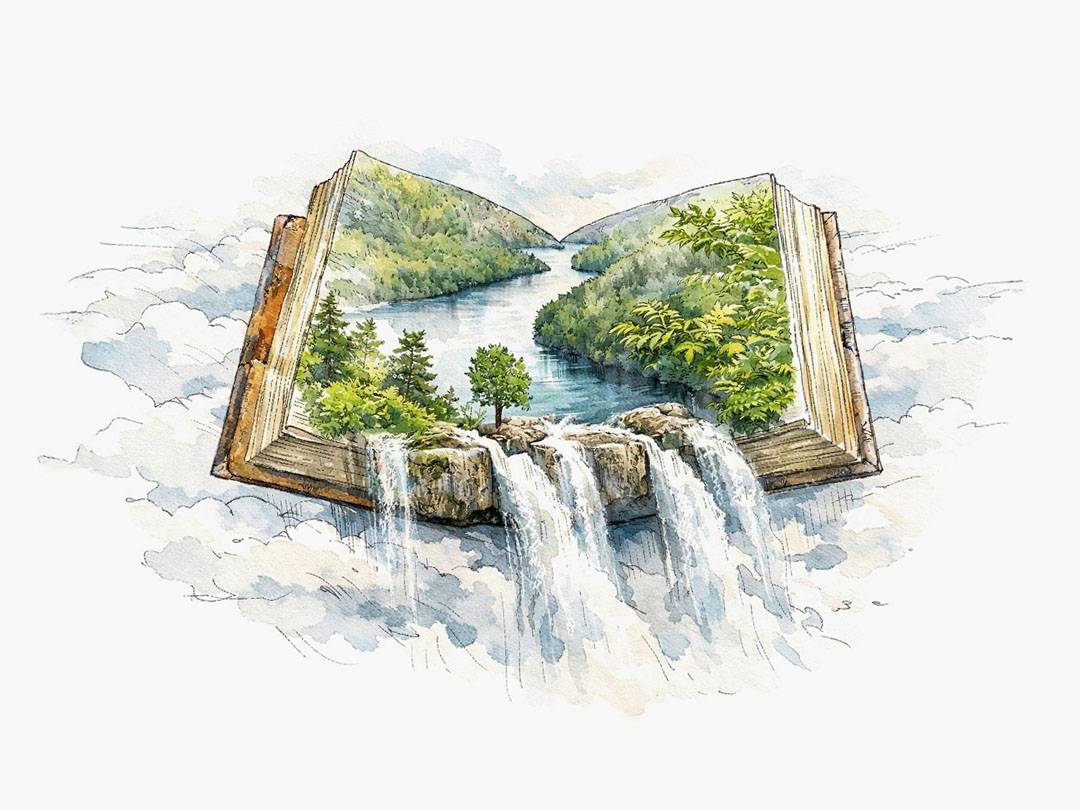 2026년 3월 17일 말씀 카드 성경구절 이미지 ❘ 이렇게 이 강이 닿는 곳마다 모든 것이 살아난다. (에제 47,9)