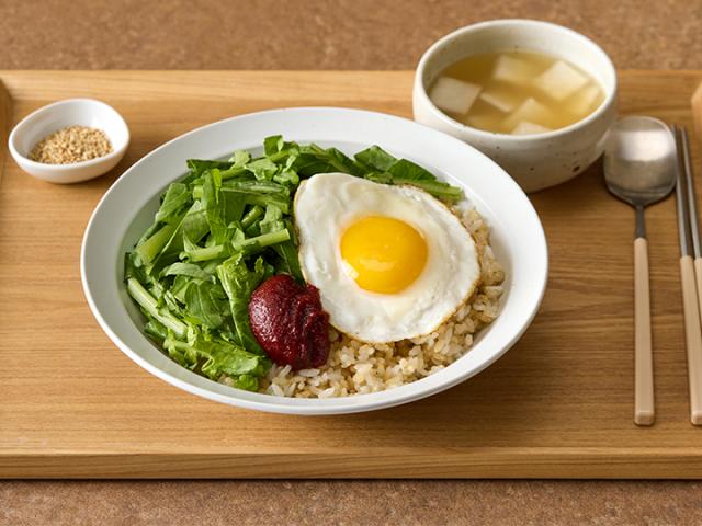 열무비빔밥 레시피 재료