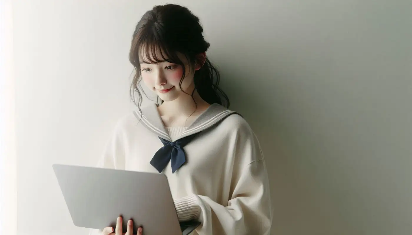 무순위-청약-방법을-알아보는-여성의-모습