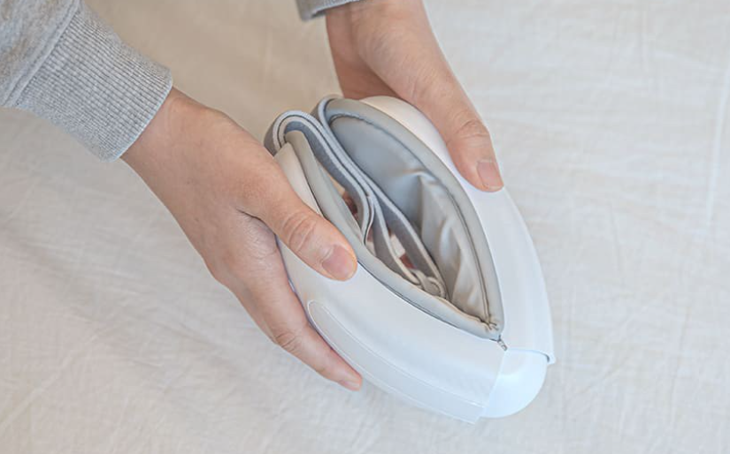 듀플렉스 세라아이 무선 온열 눈마사지기 무선의 자유로움과 편리한 편의성