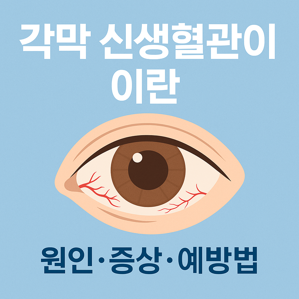 각막 신생혈관이란
