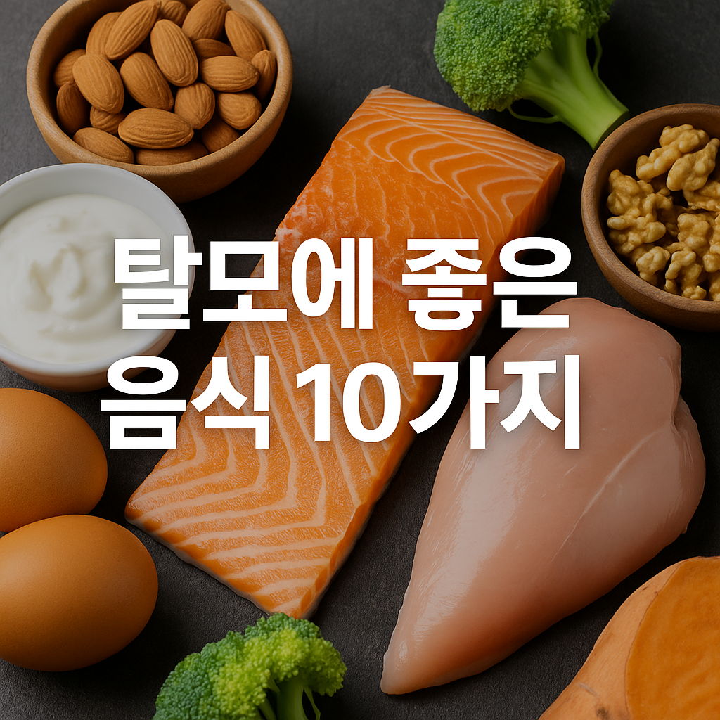 탈모에 좋은 음식 10가지