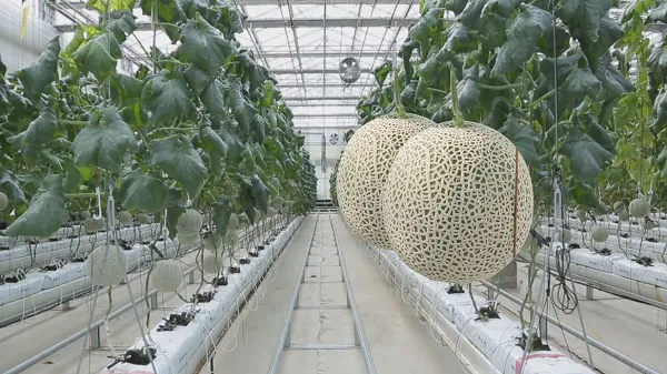 멜론 재배 수정 관리 당도 올리기 비가림 요령_7