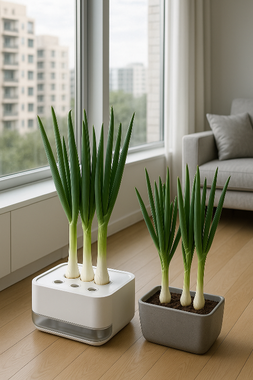 아파트 실내 농업에 적합한 대파 기르기 완전 가이드