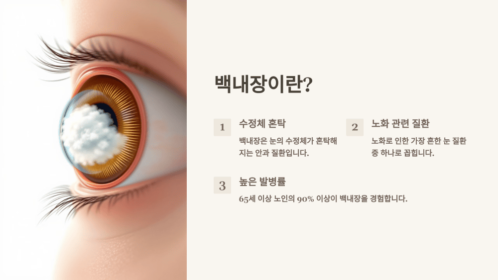 백내장이란?