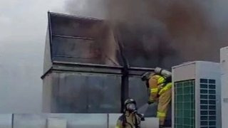 수원 홈플러스 화재 원인