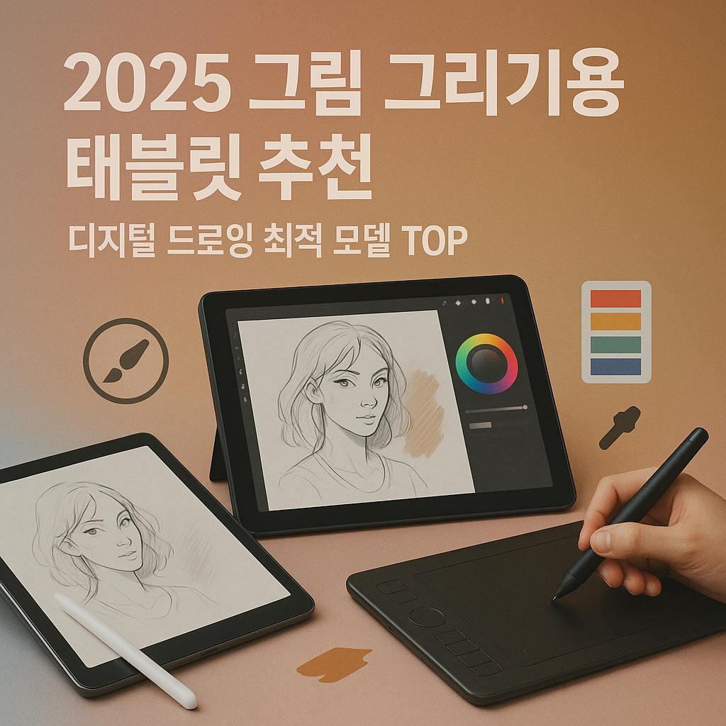 2025 그림 그리기용 태블릿 추천