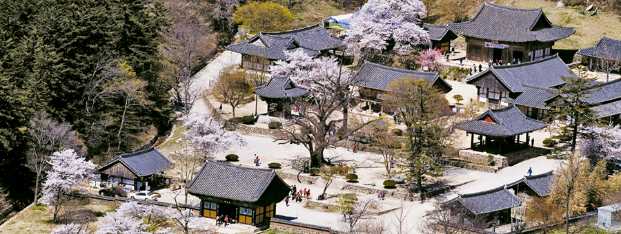 내소사 전경 사진