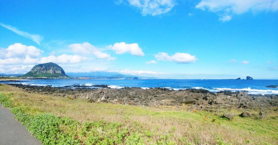 푸른 하늘빛 제주도