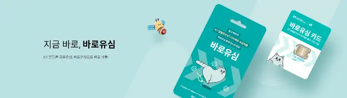 KT 선불유심 10분요약 신청방법 안내 바로유심