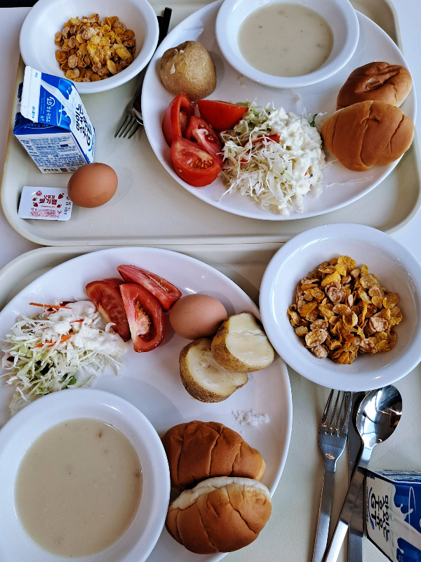 필그림 둘째날 조식