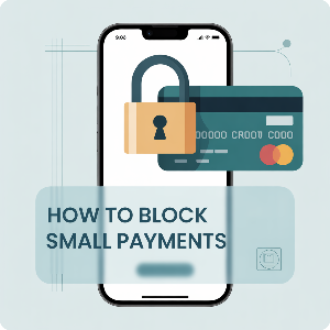 알뜰폰 소액결제 차단&middot;해제방법 이미지