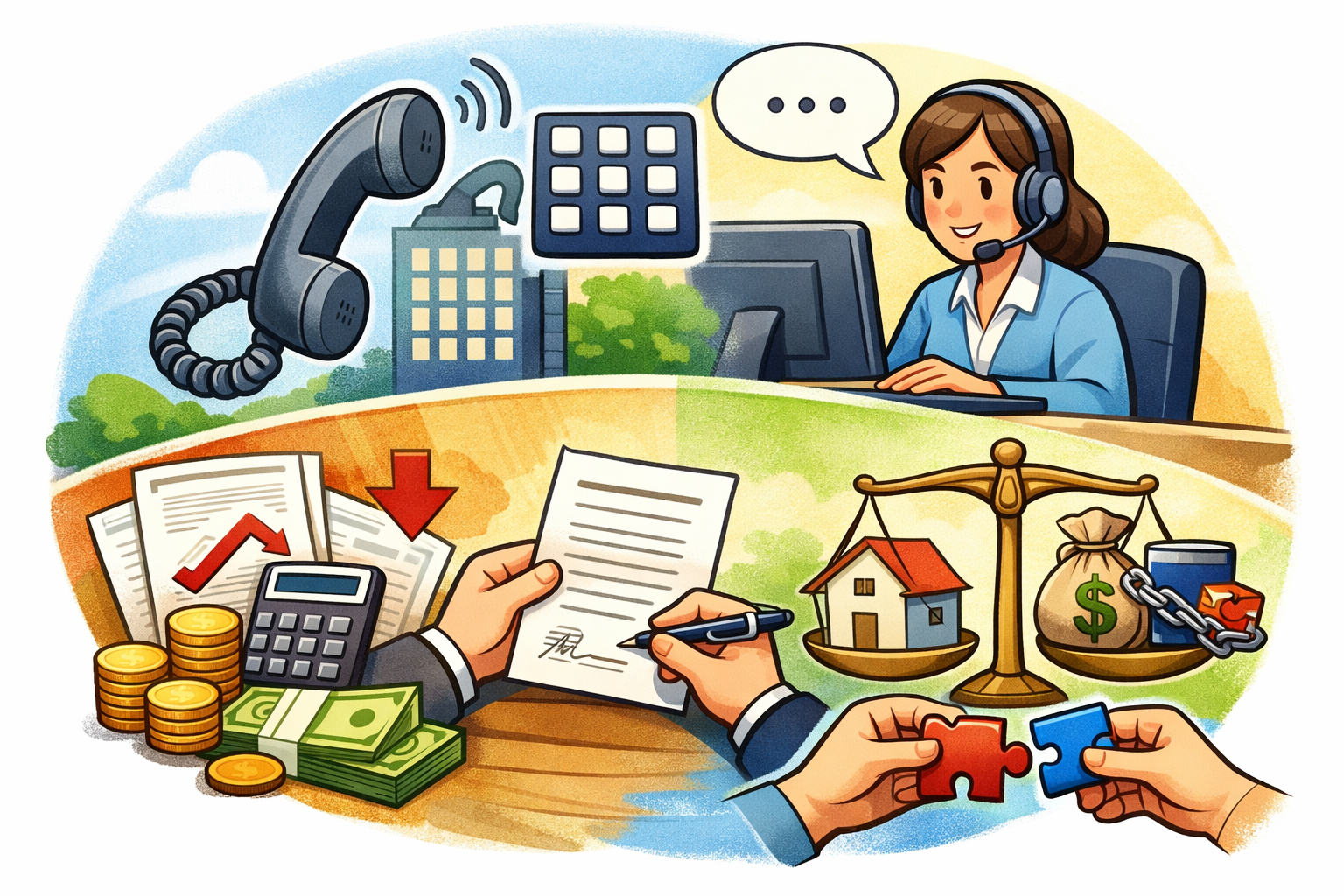 신용회복위원회 고객센터 전화번호 및 상담원 연결 방법 안내 (채무조정 절차 포함) 관련 사진