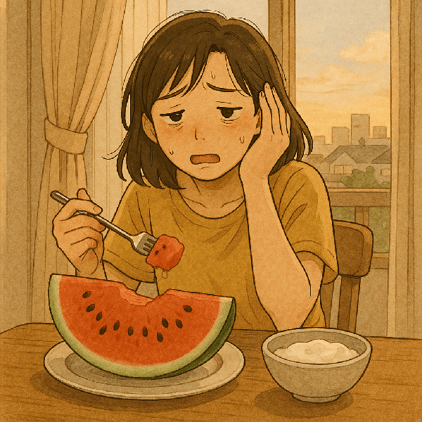 시나리오 문단 &ndash; &lsquo;시원한 한 조각&rsquo;이 만든 예기치 않은 피로