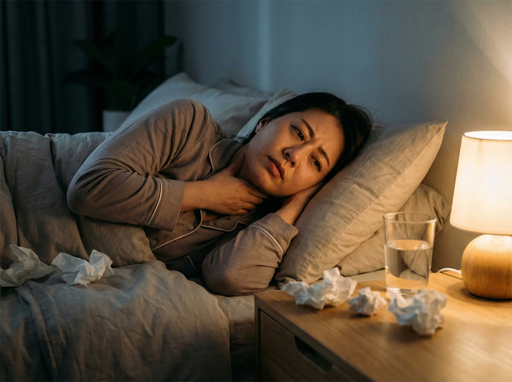 후비루, 축농증밤증상, 코막힘수면, 축농증불편함, 야간증상