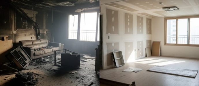 광양 화재 청소 전문업체