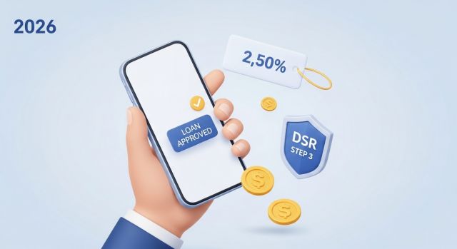2026년 3월 기준금리 2.50%와 스트레스 DSR 3단계를 반영한 스마트폰 비상금 대출 승인 이미지