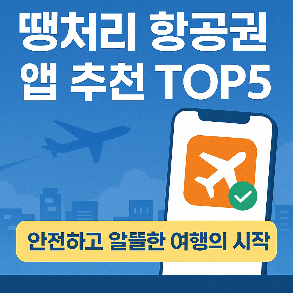 땡처리 항공권 실시간 확인 사이트