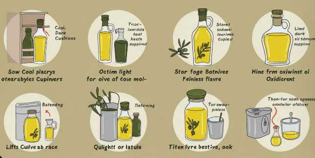 올리브유 산패를 막는 보관 요령