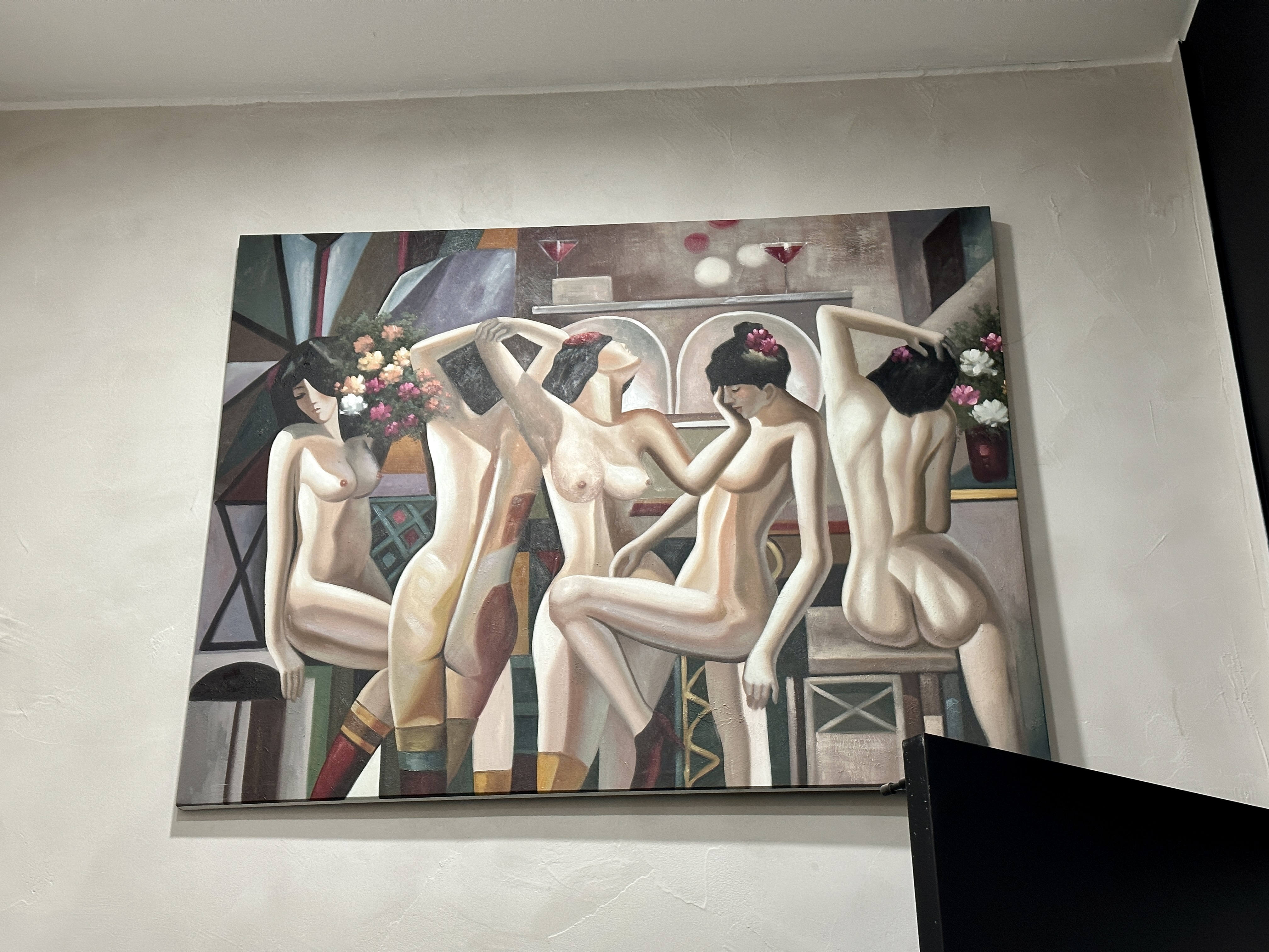 골프존 파크 아라 모노베니체 화장실 벽화