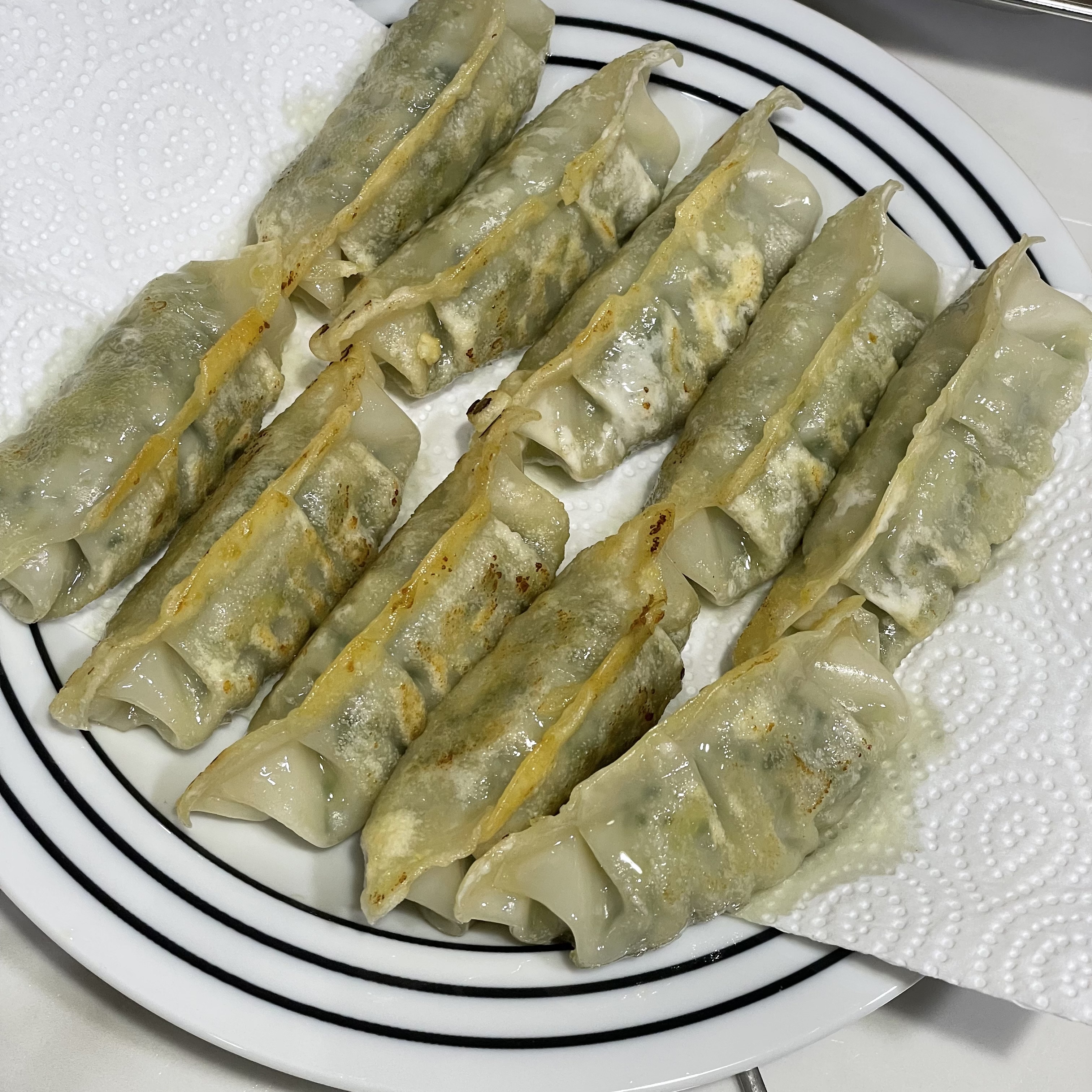 풀무원 생만두 후라이팬에 구워먹기