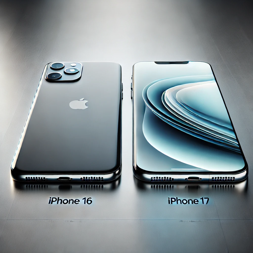 아이폰 16과 17의 비교