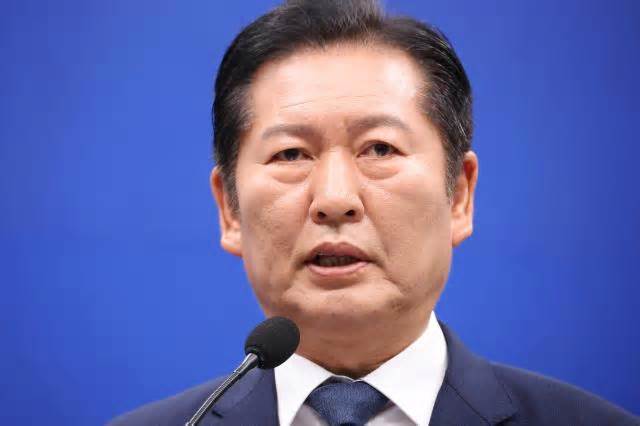 정청래 후보 기자회견
