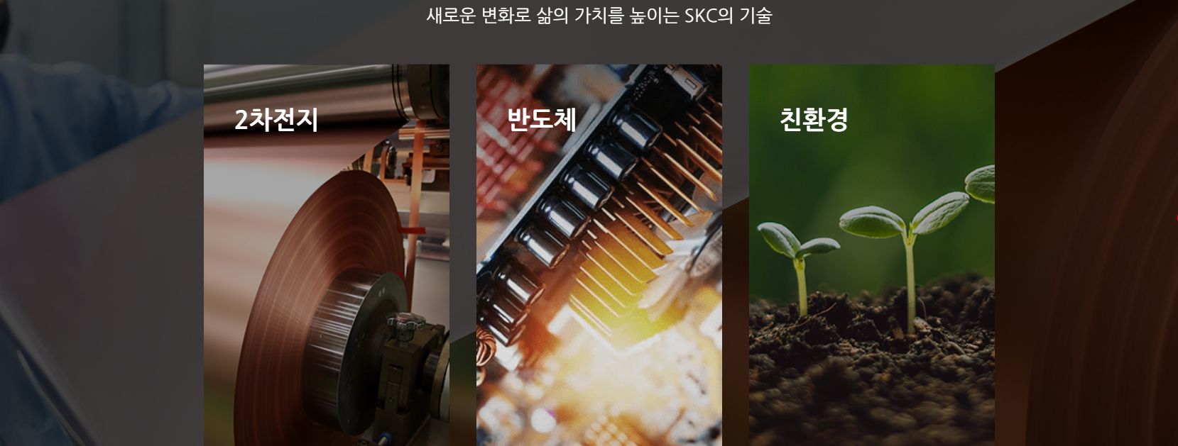 SKC 회사 이미지