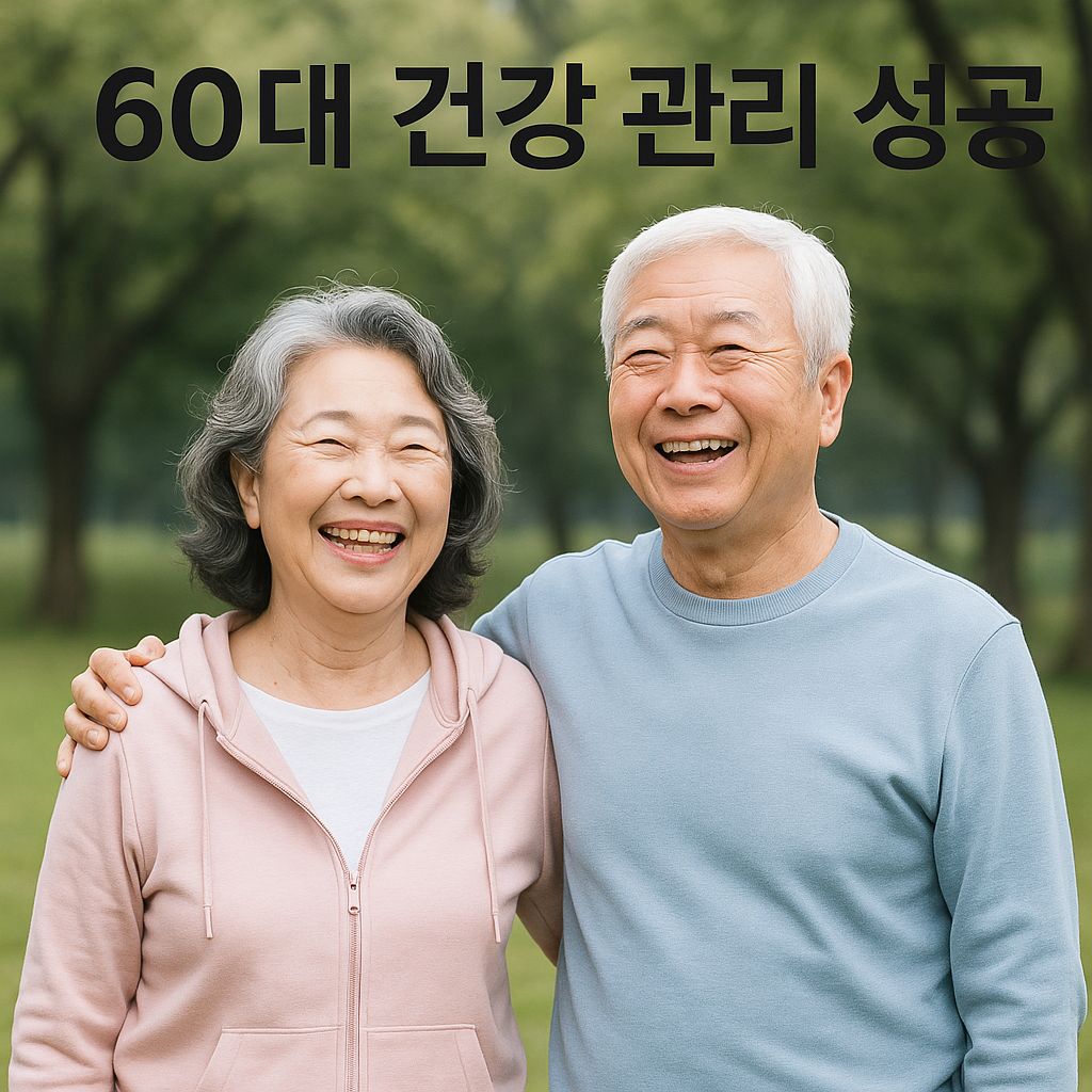 60대 건강 관리 성공