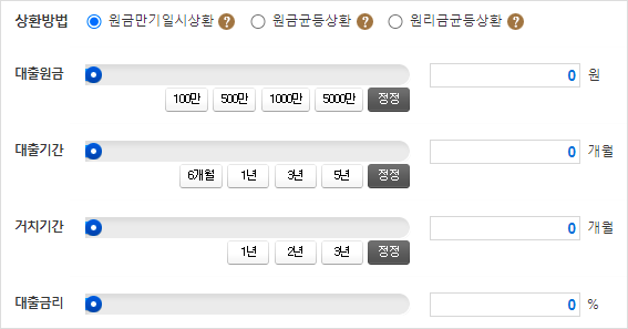 대출할부금 계산방법