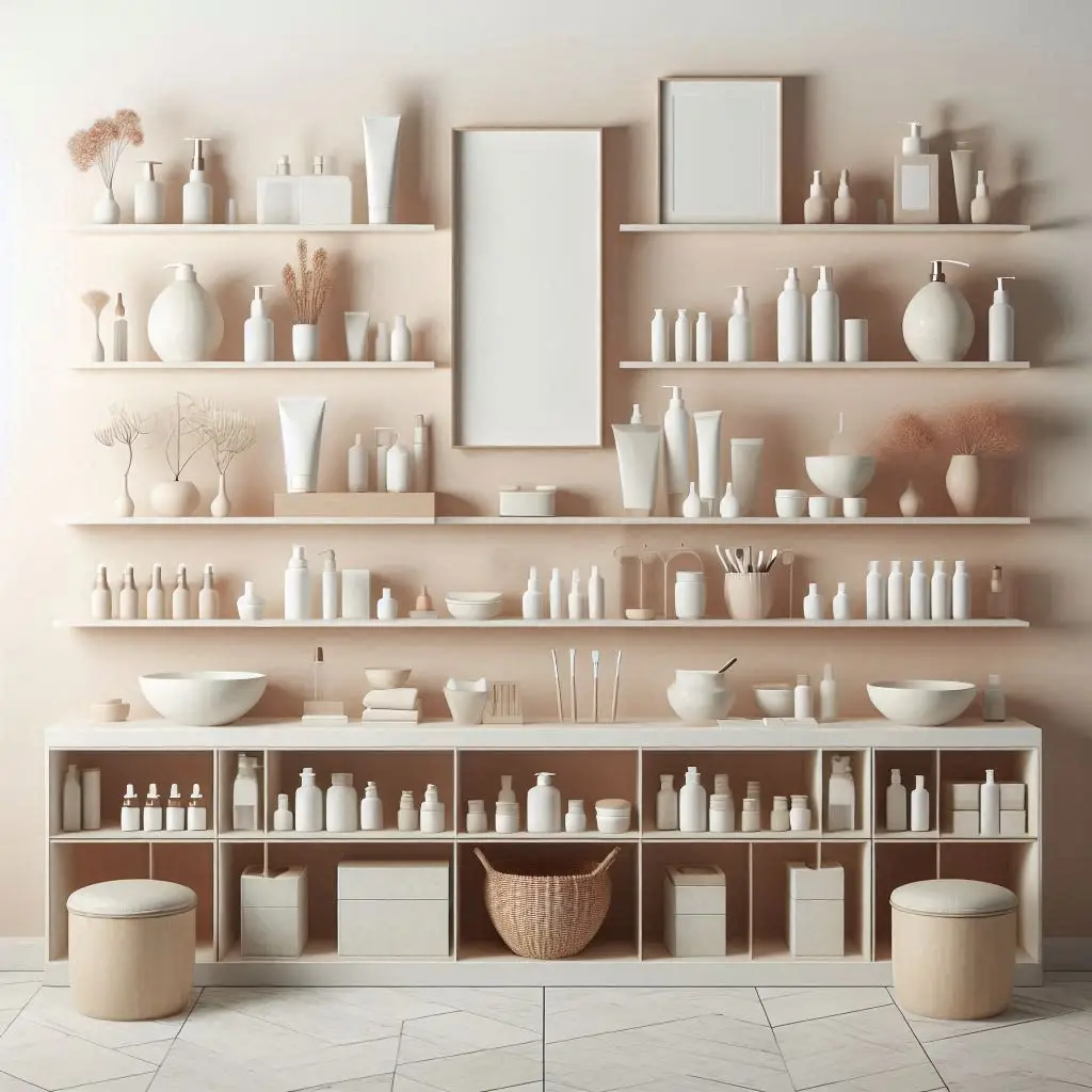 피부,체형관리 샵 배경