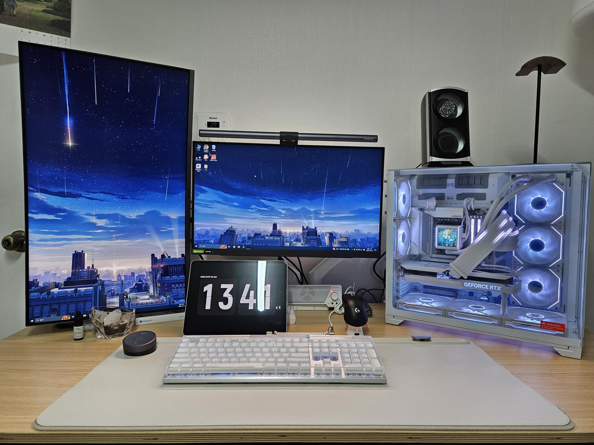 헤드셋 거치대 추천 데스크테리어 책상 정리 효과