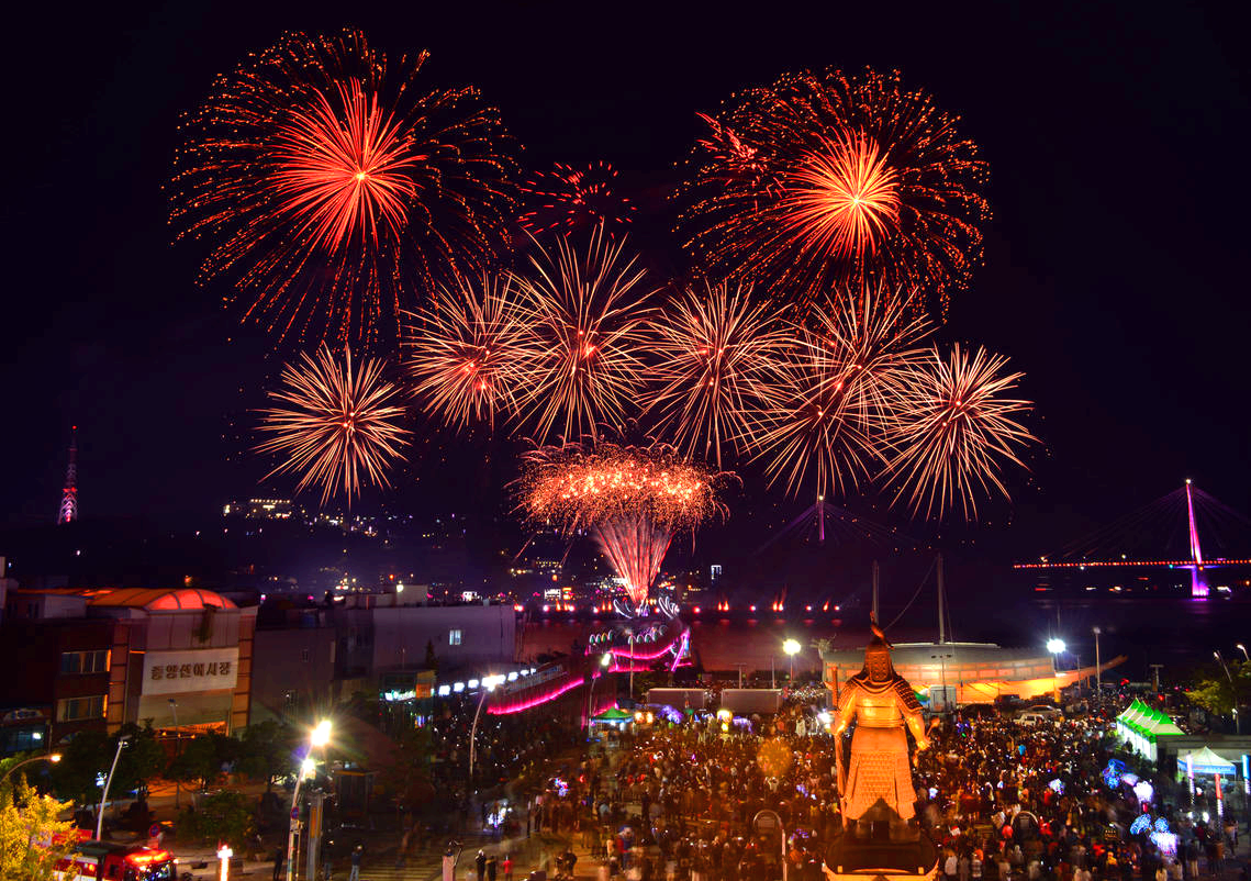여수 밤바다 불꽃축제