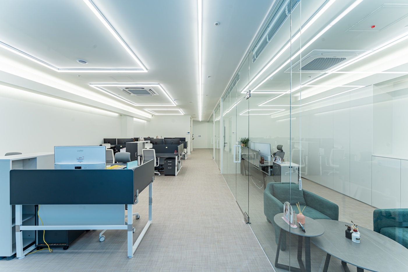 유리가벽인테리어