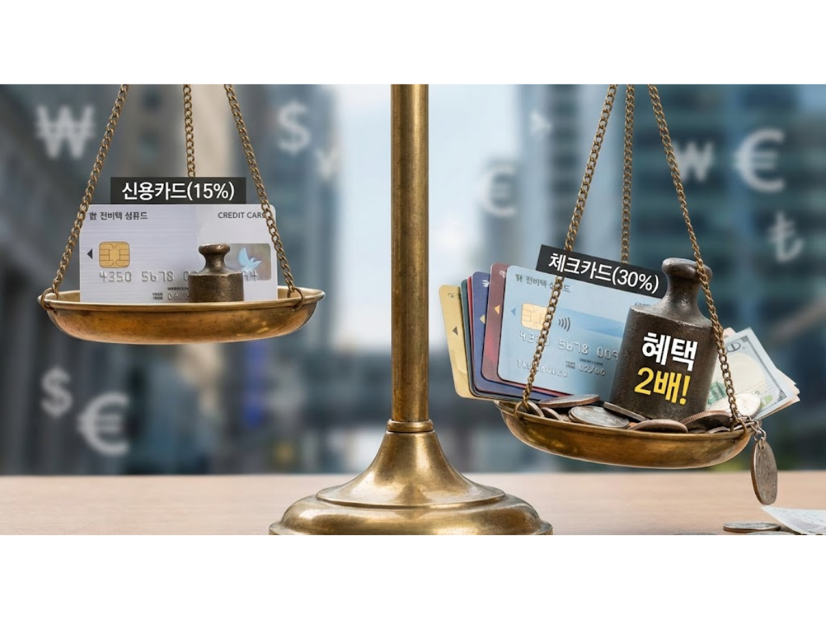 "12월에도 신용카드 긁으면 바보?" 연말정산 환급액 2배 늘리는 '황금 비율' 소비법