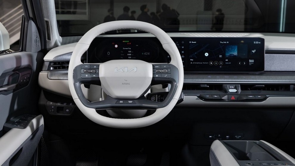 EV9 전기차 내부 디자인