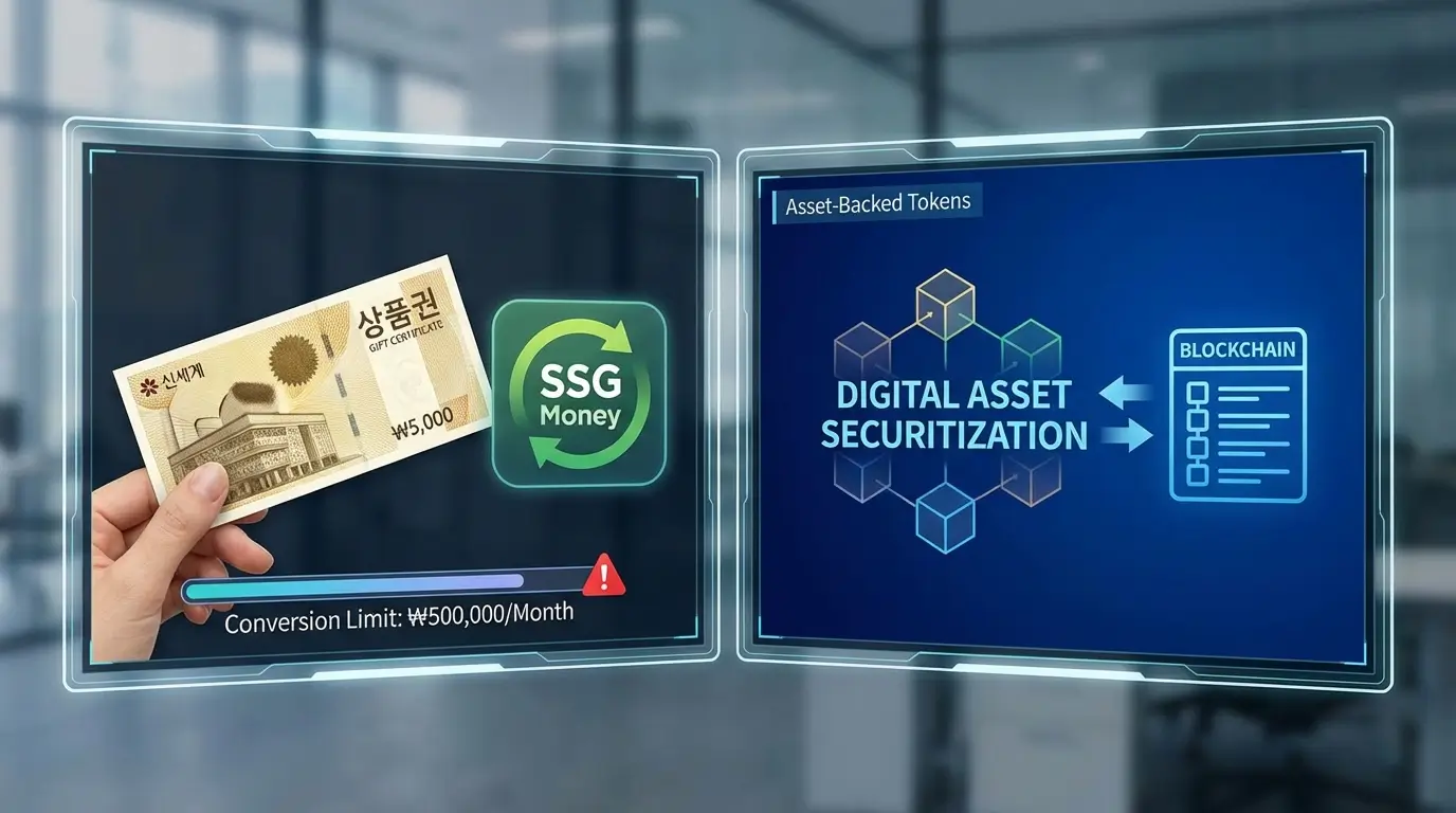 신세계 상품권 ssg money 전환 한도 및 디지털 자산 유동화
