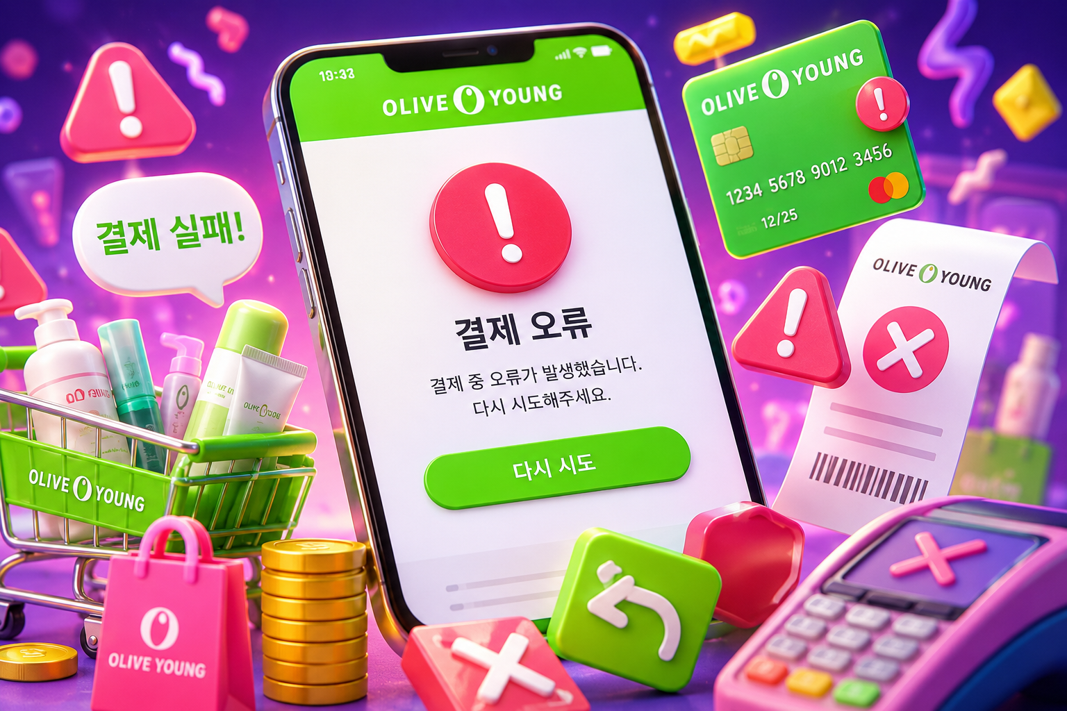 올리브영 결제