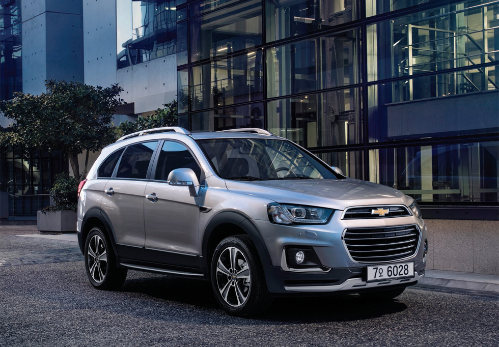 2018년식 쉐보레 캡티바 전측면 사진