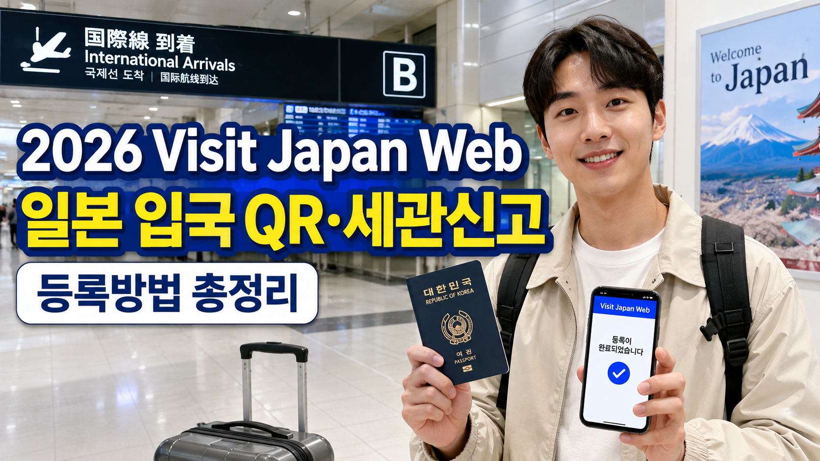 2026 Visit Japan Web 등록방법|일본 입국 QR·세관신고까지 한 번에 정리