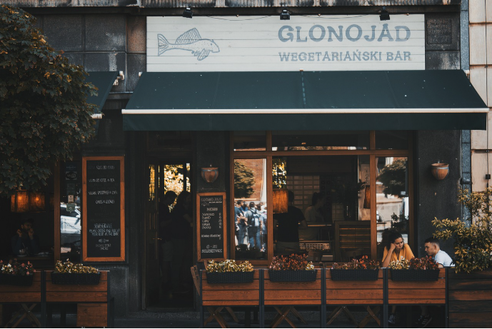 어느 한 여행지의 카페