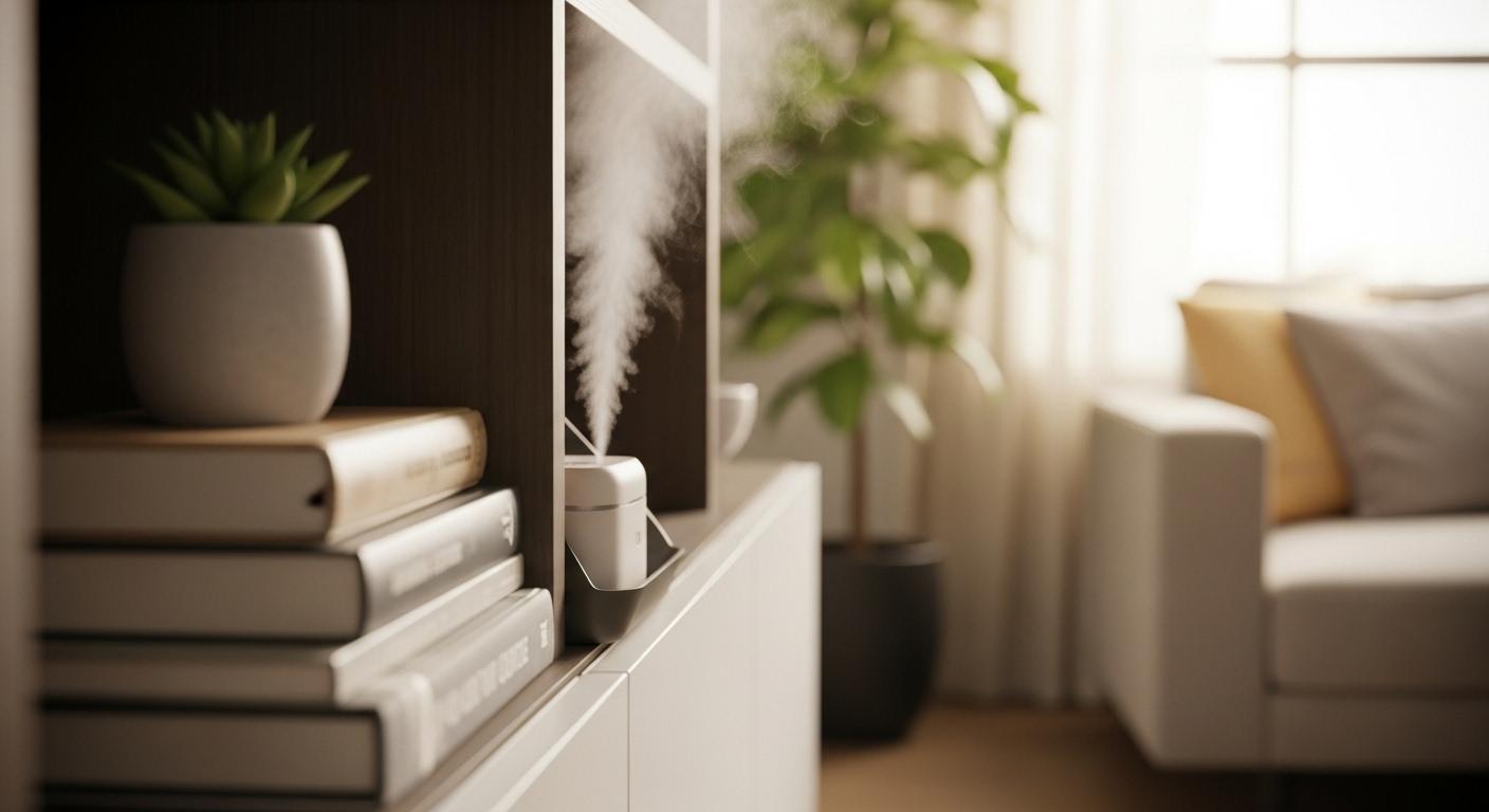 미니 가습기 캐시