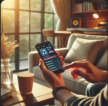 스마트폰-음악감상