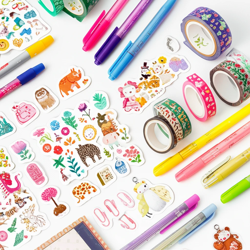 다이소 다이어리 꾸미기: 개성 넘치는