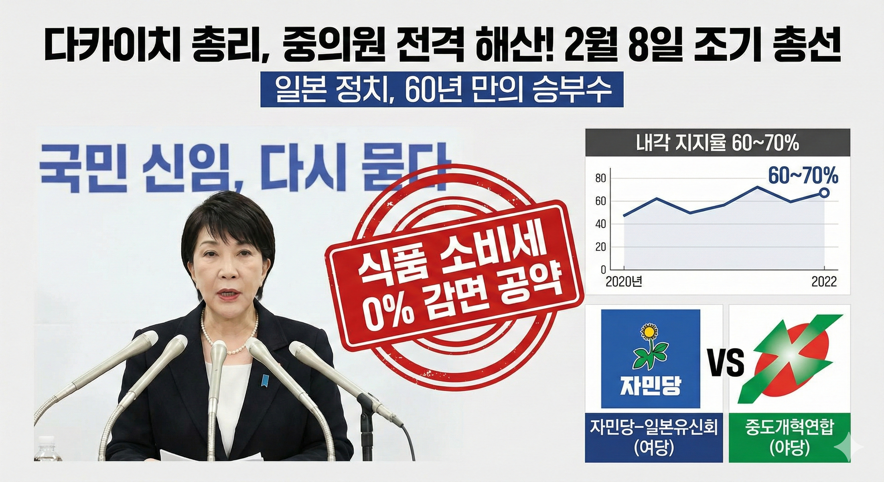다카이치 중의원 해산